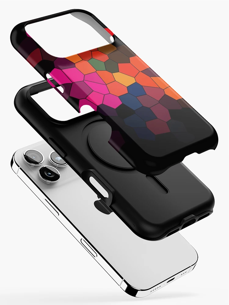Thumbnail 2 of 4, iPhone Case, Colorful Fancy Pattern designed and sold by MagicSpread.