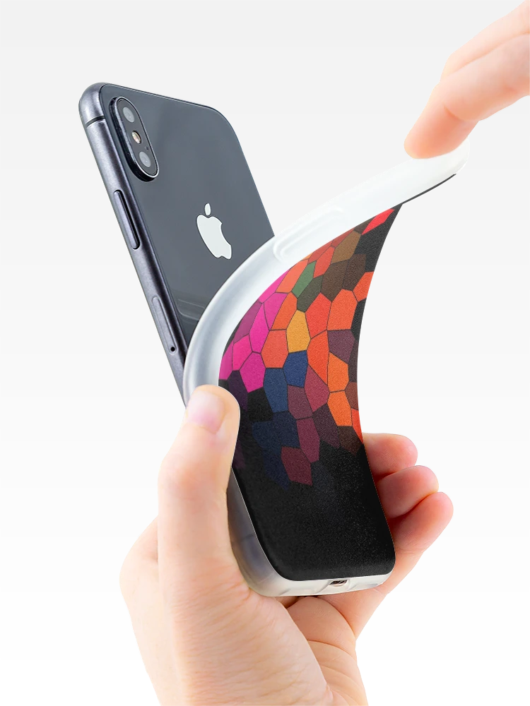 Thumbnail 4 of 5, iPhone Case, Colorful Fancy Pattern designed and sold by MagicSpread.