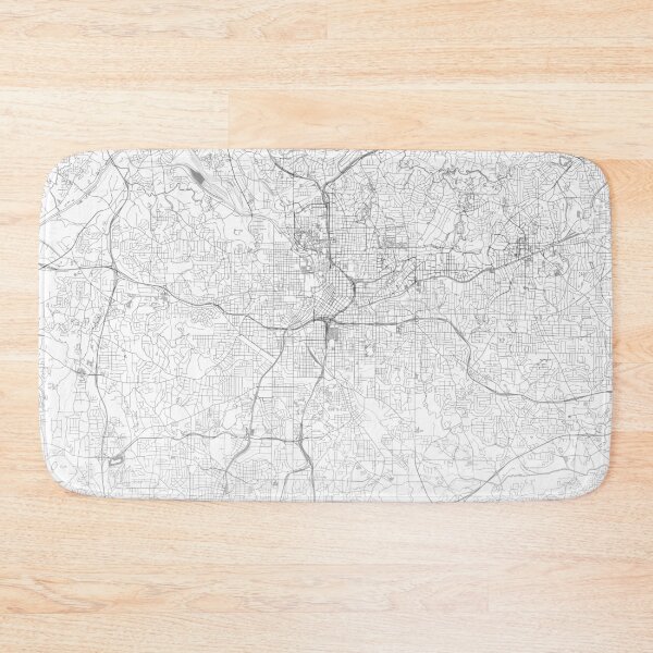 Item preview, Atlanta Map, Art Print By LandSartprints designed and sold by LandSartprints.