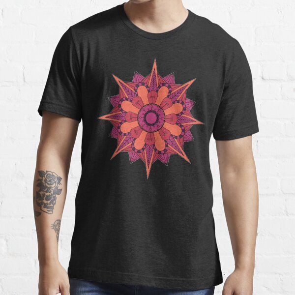 “Mandala Zentangle Multi color” T-shirt for Sale by Kriti29 | Redbubble