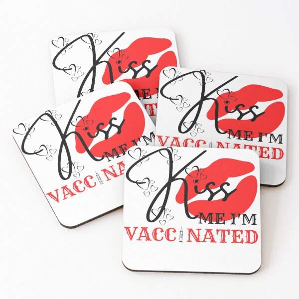 Item preview, Kiss Me I'm Vaccinated designed and sold by Vibing-Right.