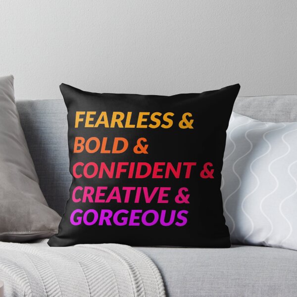 Item preview, fearless and bold and confident and creative and gorgeous designed and sold by doctors-apparel.