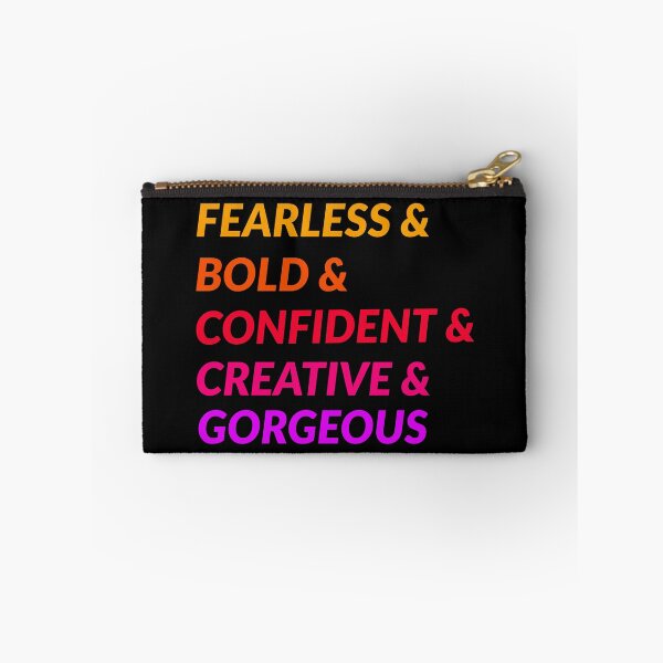 Item preview, fearless and bold and confident and creative and gorgeous designed and sold by doctors-apparel.