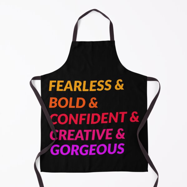 Item preview, fearless and bold and confident and creative and gorgeous designed and sold by doctors-apparel.