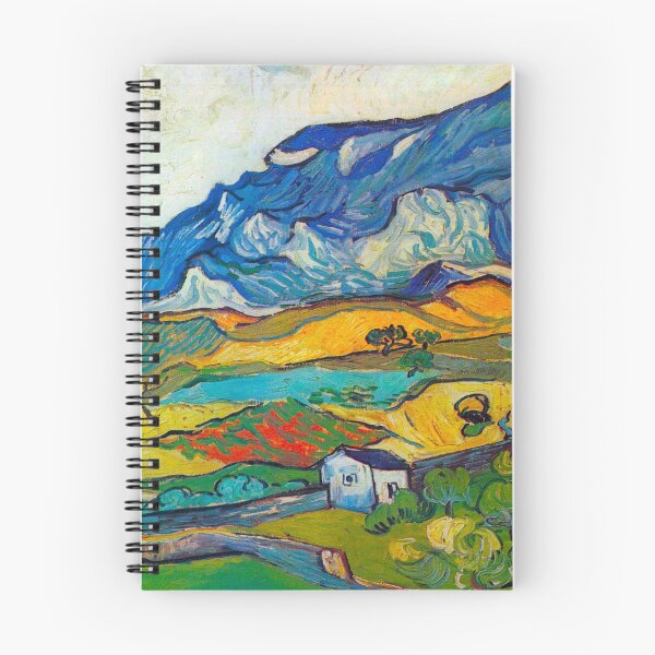 Item preview, Les Alpilles, Mountain Landscape near South-Reme Vincent van Gogh Date- 1889; Saint-rémy-de-provence, France designed and sold by Ejaaz.