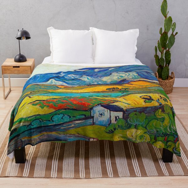 Item preview, Les Alpilles, Mountain Landscape near South-Reme Vincent van Gogh Date- 1889; Saint-rémy-de-provence, France designed and sold by Ejaaz.
