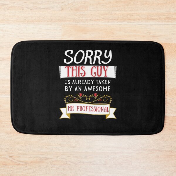 Item preview, Copy of Sorry this guy is already taken by an awesome HR Professional  Funny Valentine Design designed and sold by Click-Like.