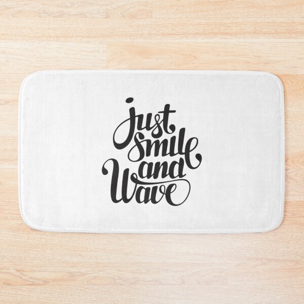 Item preview, Just smile and wave designed and sold by Shopper Stop.