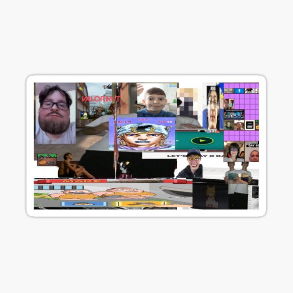 “hemoglobin official wallpaper” Sticker for Sale by Schlous | Redbubble