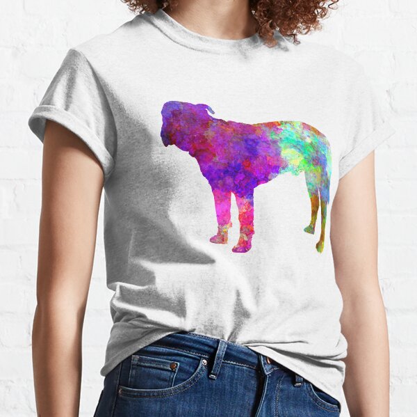 Majorca Mastiff im Aquarell Classic T-Shirt