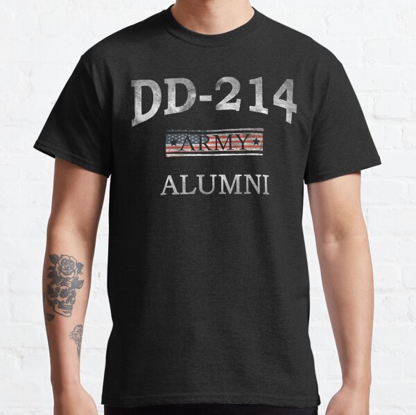 dd 214 alumni t shirt navy