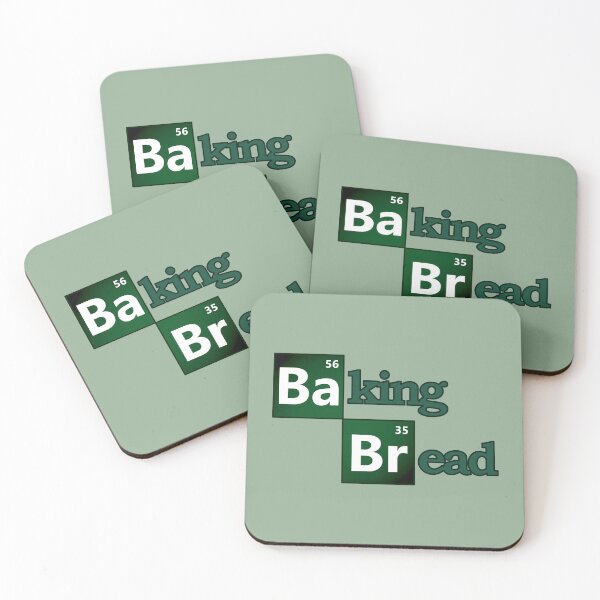 Item preview, Baking Bread elements Periodic Table parody designed and sold by SolidEarthArt.
