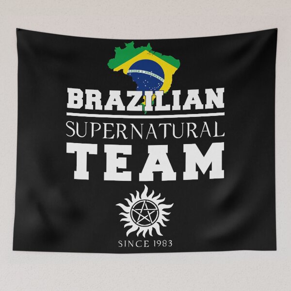 Item preview, Brazilian Supernatural Team designed and sold by NinaKhalifa.