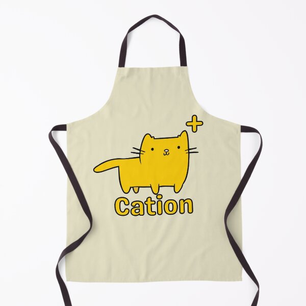 Item preview, Cation chemistry pun designed and sold by Nyanko-Sempai.
