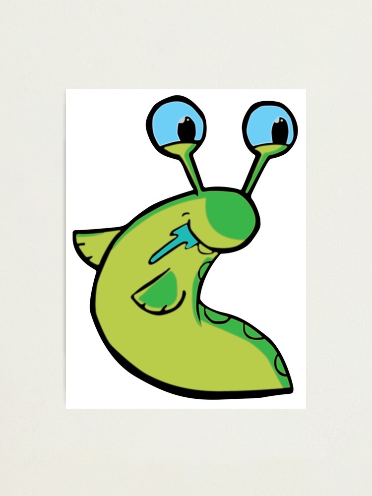 Minecraft Slogoman Greeen Photographic Print By Miu Tm Redbubble