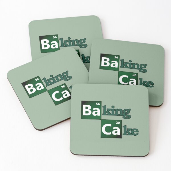 Item preview, Baking Cake elements Periodic Table parody designed and sold by SolidEarthArt.