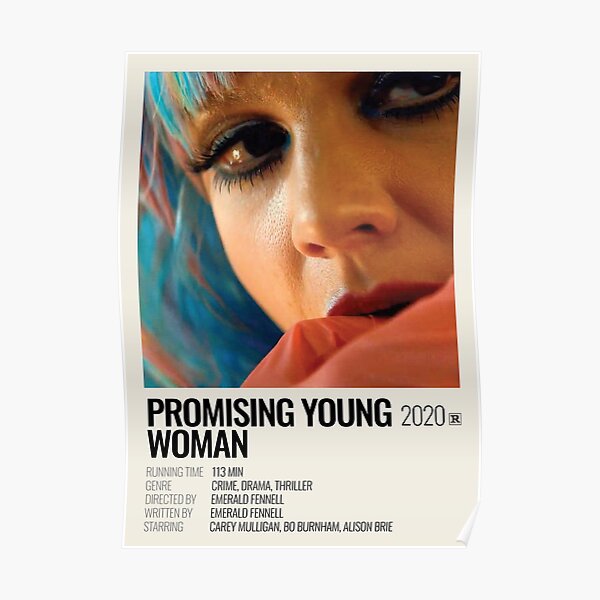 Promising Young Woman (2020) movie poster" Poster by sistertea | Redbubble
