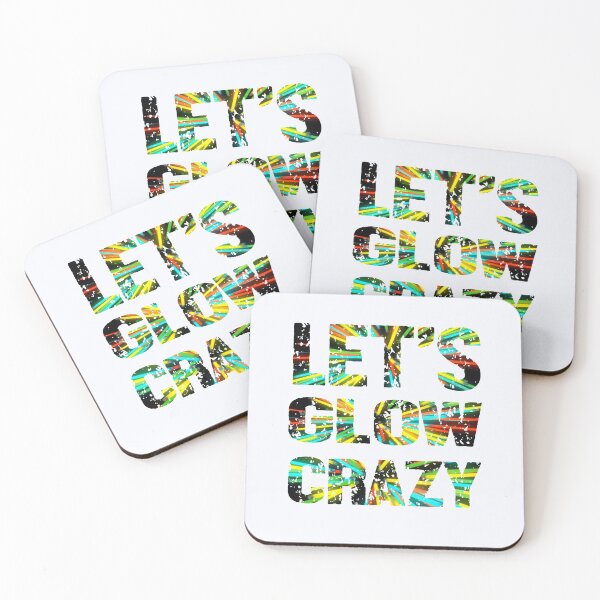Item preview, Let's Glow Crazy | Neon Glow | Funny Glow Design | Neon Party | Birthday Party Gift designed and sold by niceb00y.