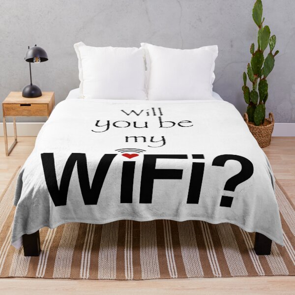 Item preview, Will You Be My Wifi Funny Valentine designed and sold by CoolYule.