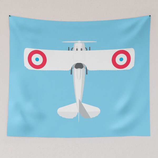 Item preview, French XIII WWI Biplane Aircraft - Sky designed and sold by VoodooCircus.
