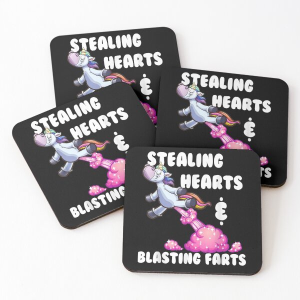 Item preview, Stealing Hearts And Blasting Farts Funny Quote Kids Men designed and sold by glenn-designer.