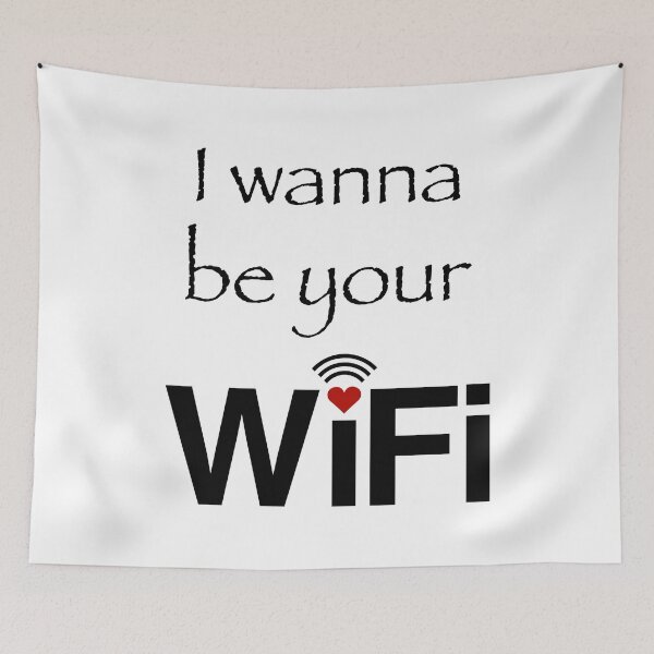 Item preview, I Wanna Be Your Wifi Funny Valentine designed and sold by CoolYule.