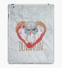 be my dovahkiin iPad Case/Skin