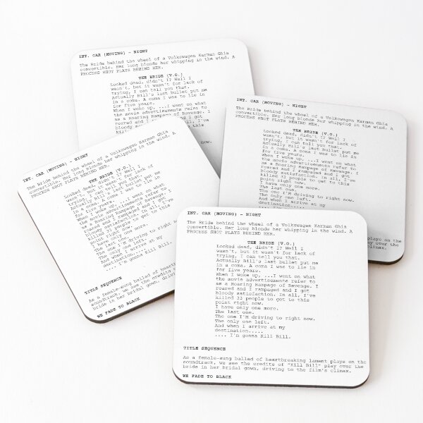Item preview, Kill Bill vol.2  The Bride Monologue designed and sold by caminoriegaa.