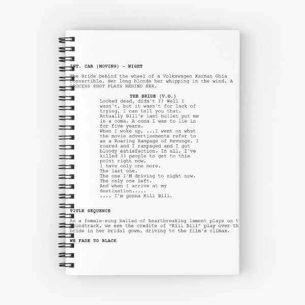 Item preview, Kill Bill vol.2  The Bride Monologue designed and sold by caminoriegaa.