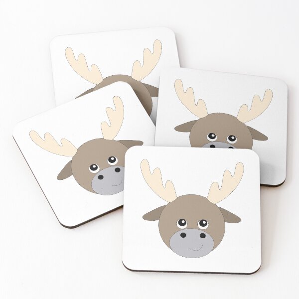 Item preview, Cute cartoon reindeer designed and sold by EngineerGoC.