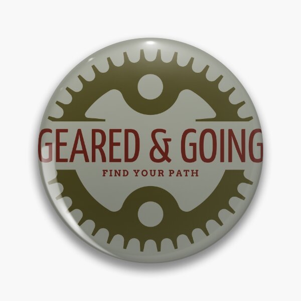 Item preview, GEARED & GOING FIND YOUR PATH designed and sold by AndPeace702.