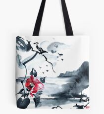 Sumi-e Tote Bag