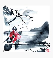 Sumi-e Photographic Print