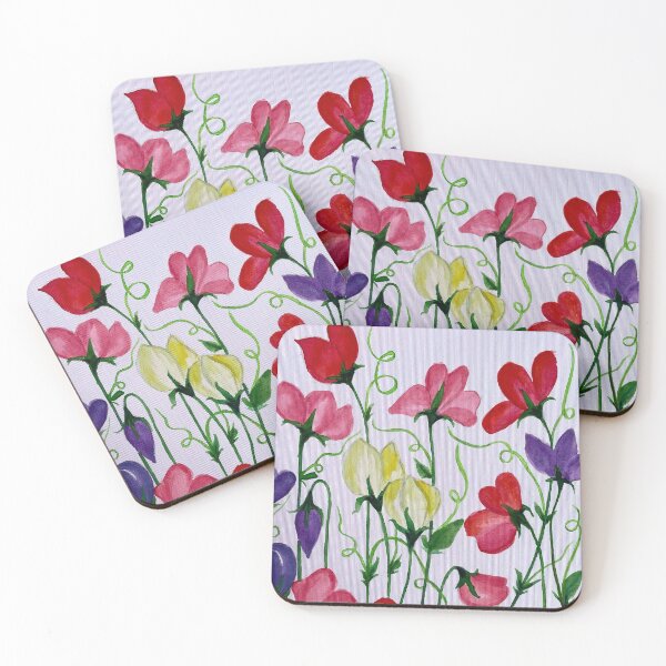 Item preview, Mixed Sweet Peas by Judy Richardson 2019 designed and sold by JRtreasures.