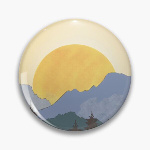 Item preview, Mountains sunset designed and sold by CedrusDesign.