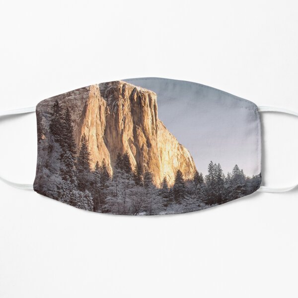 El Capitan, Winter 2012, Yosemite National Park Flat Mask