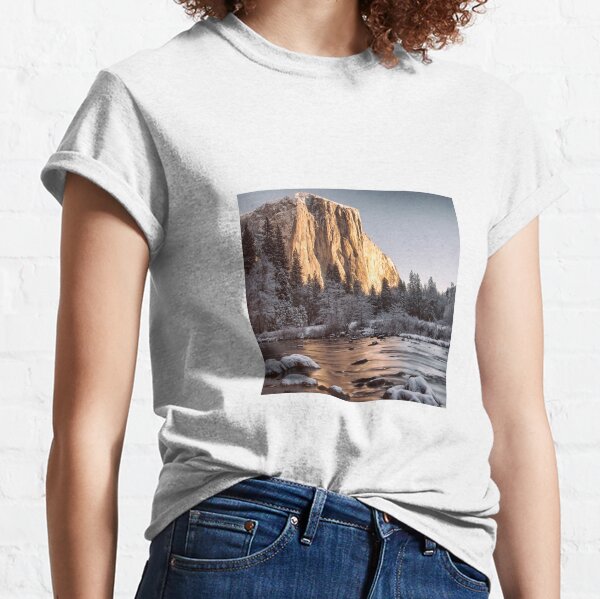 El Capitan, Winter 2012, Yosemite National Park Classic T-Shirt