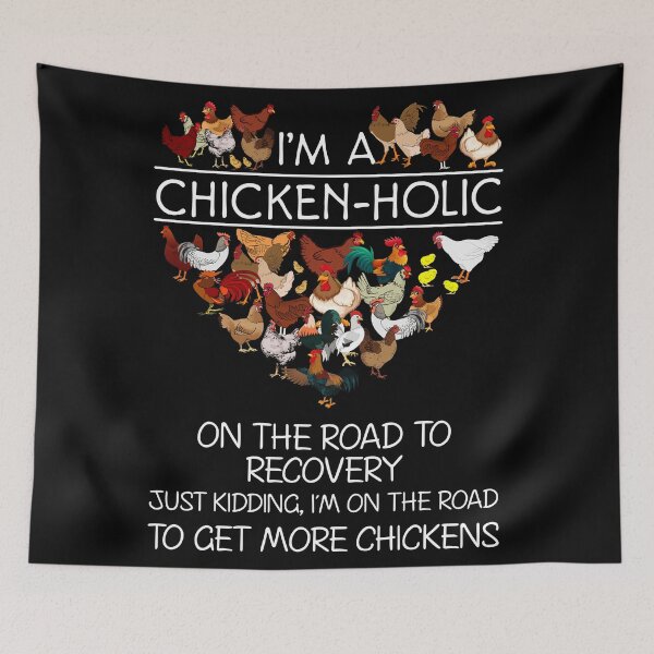 Item preview, I'm A Chicken Holic designed and sold by NinaKhalifa.