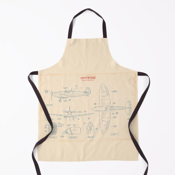 Item preview, SPITFIRE: Royal Air Force (Old Paper Grid) designed and sold by BGALAXY.