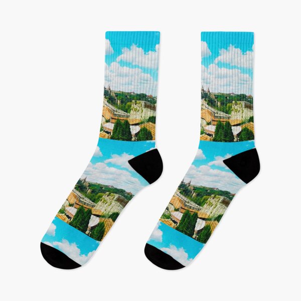 Item preview, The Old Fortress on a bright summer day, Kamenets-Podolsky, Ukraine  designed and sold by helenkaiy.
