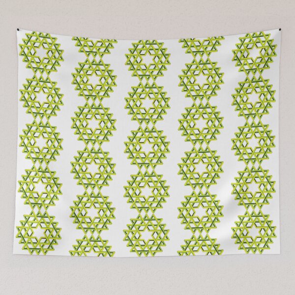 Item preview, Aishwarya Kolam using Penrose Triangle - YG designed and sold by iamAjitDeshmukh.