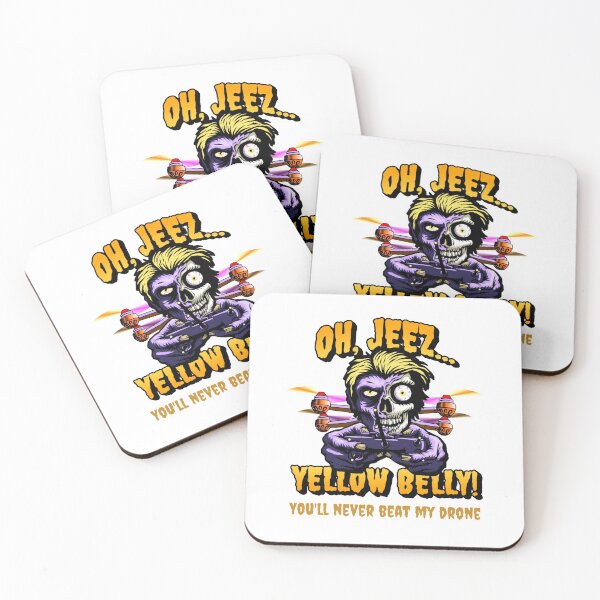 Item preview, Oh, Jeez... Yellow Belly (You'll Never Beat My Drone) Funny Drone T-Shirt designed and sold by funpix-shop.