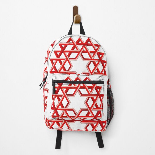 Item preview, Aishwarya Kolam using Penrose Triangle - Red designed and sold by iamAjitDeshmukh.