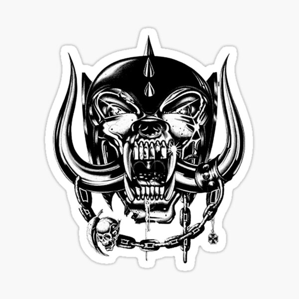 Meilleur logo du groupe de rock and roll Motorhead Sticker