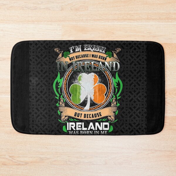 Aperçu de l'œuvre Je ne suis pas irlandais parce que je suis né en Irlande créée et vendue par NinaKhalifa.