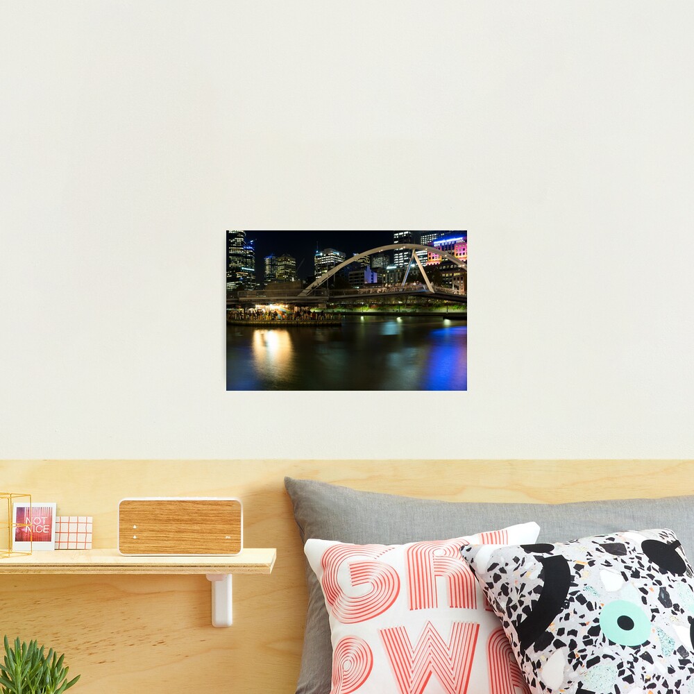 Ponyfish Island Evenings - Melbourne Australia Photographic Print