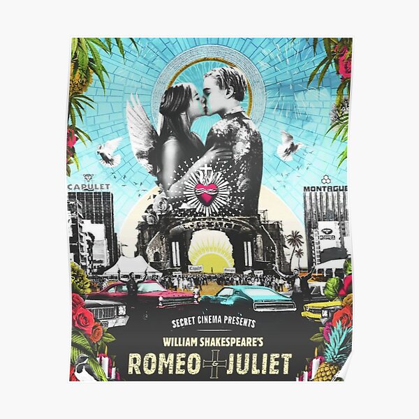 "Romeo and Juliet" Poster by LiaRic Redbubble