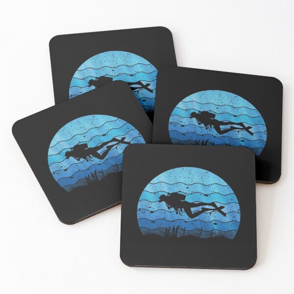 Item preview, Retro Vintage Scuba Diver, Spearfishing, Dive Master Gift  designed and sold by xtocky.