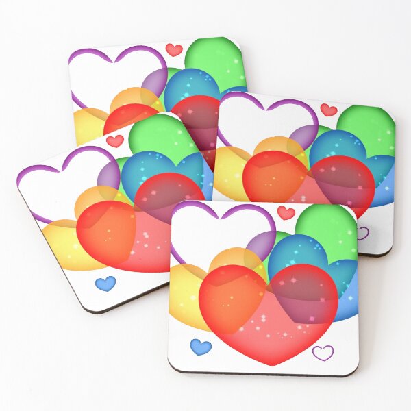 Item preview, colorful heart designed and sold by 42youbest.