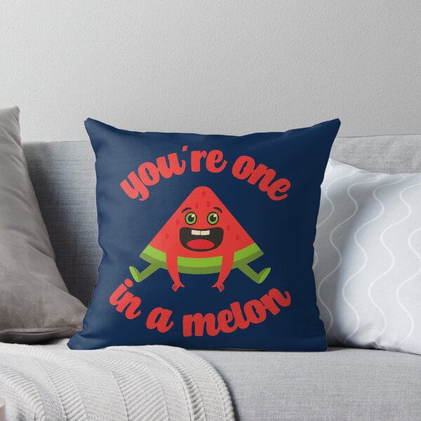 Item preview, You're One in A Melon kawaii Watermelon designed and sold by KawaiiPark.
